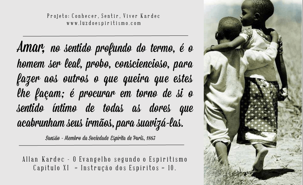 Amar, no sentido profundo do termo